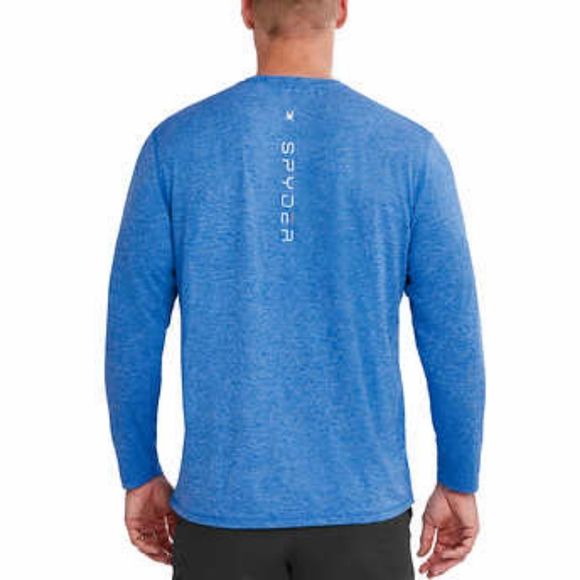 Spyder Men’s Long Sleeve Rashguard - Picture 2 of 4